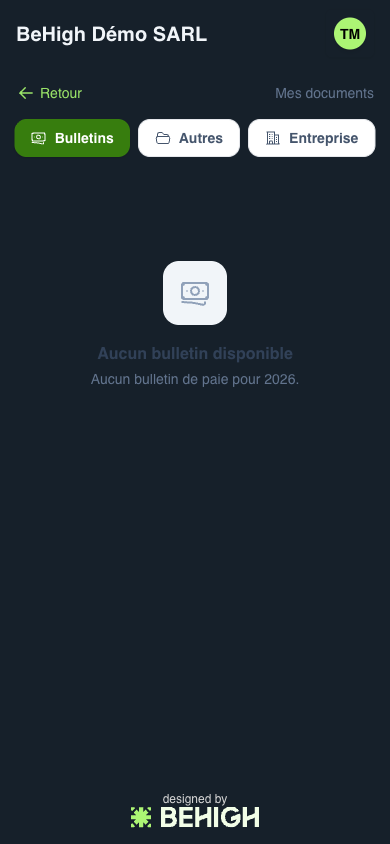 Mes documents sur mobile